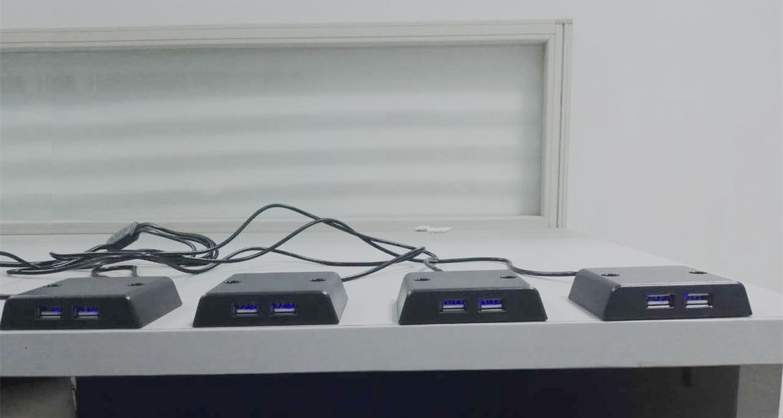 2 cổng USB sạc Power Adapter, đa chức năng USB sạc di động bề mặt gắn kết