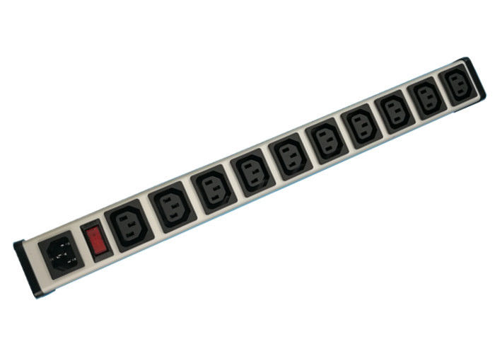 Thanh công tắc nguồn 10 cổng thông minh cho tủ mạng, nhiều cửa hàng điện PDU Đơn vị phân phối điện