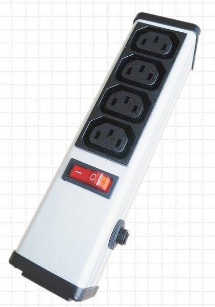 4 ổ cắm Dải điện và công tắc PDU với bộ bảo vệ quá tải, Dây mở rộng đa phích cắm thông minh