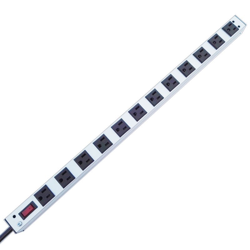 12 cách đa Outlet Power Strip Bar, công nghiệp 12 cắm mở rộng dẫn với chuyển đổi