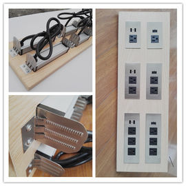 Đa chức năng đồ nội thất ổ cắm điện, phổ ac máy tính để bàn ổ cắm điện với cổng USB